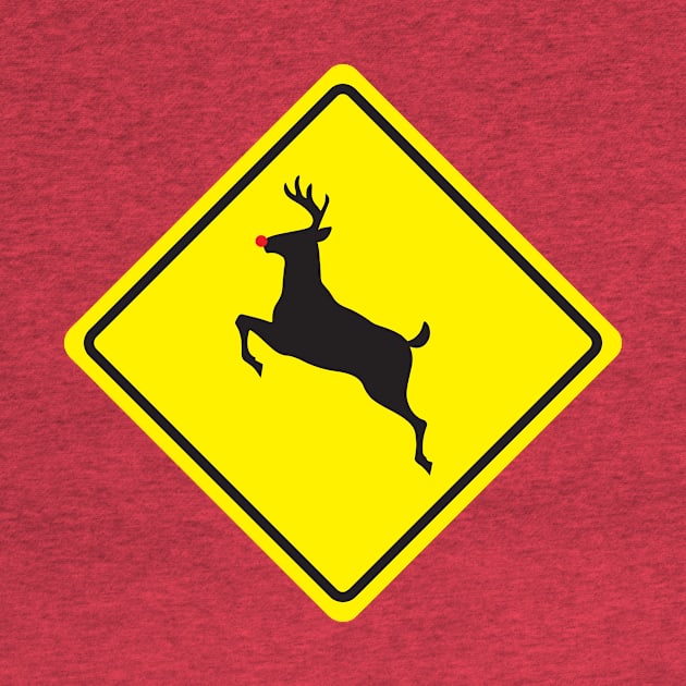 Rudolph Crossing by KatieBuggDesigns